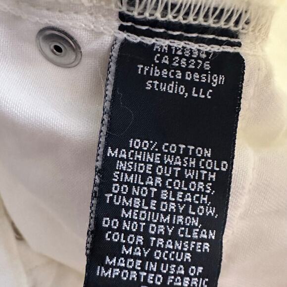 Nili Lotan Celia Bootcut Jeans Women’s Cream Wash Size 24 - Picture 9 of 11